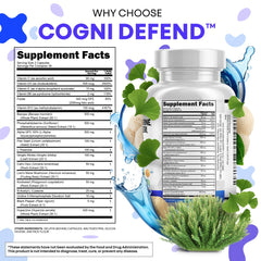 Clean Nutraceuticals Lion's Mane y Bacopa como ingredientes naturales