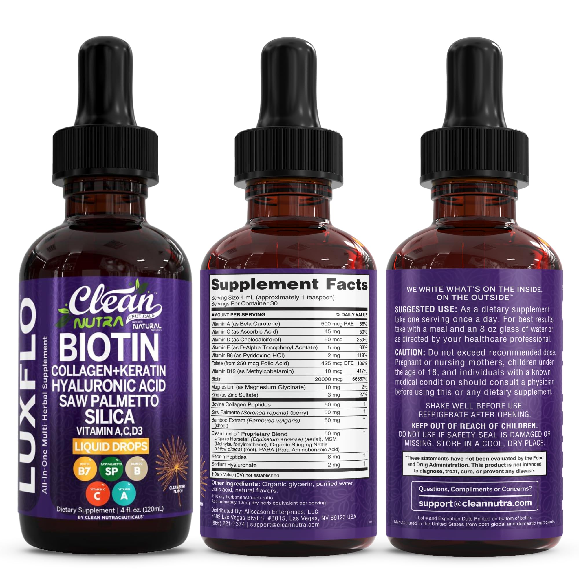 Clean Nutraceuticals producto integrado en rutina de belleza cotidiana