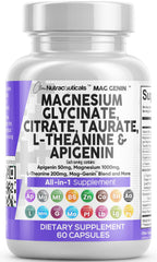 Clean Nutraceuticals frasco frontal mostrando el nombre y beneficio de máxima potencia