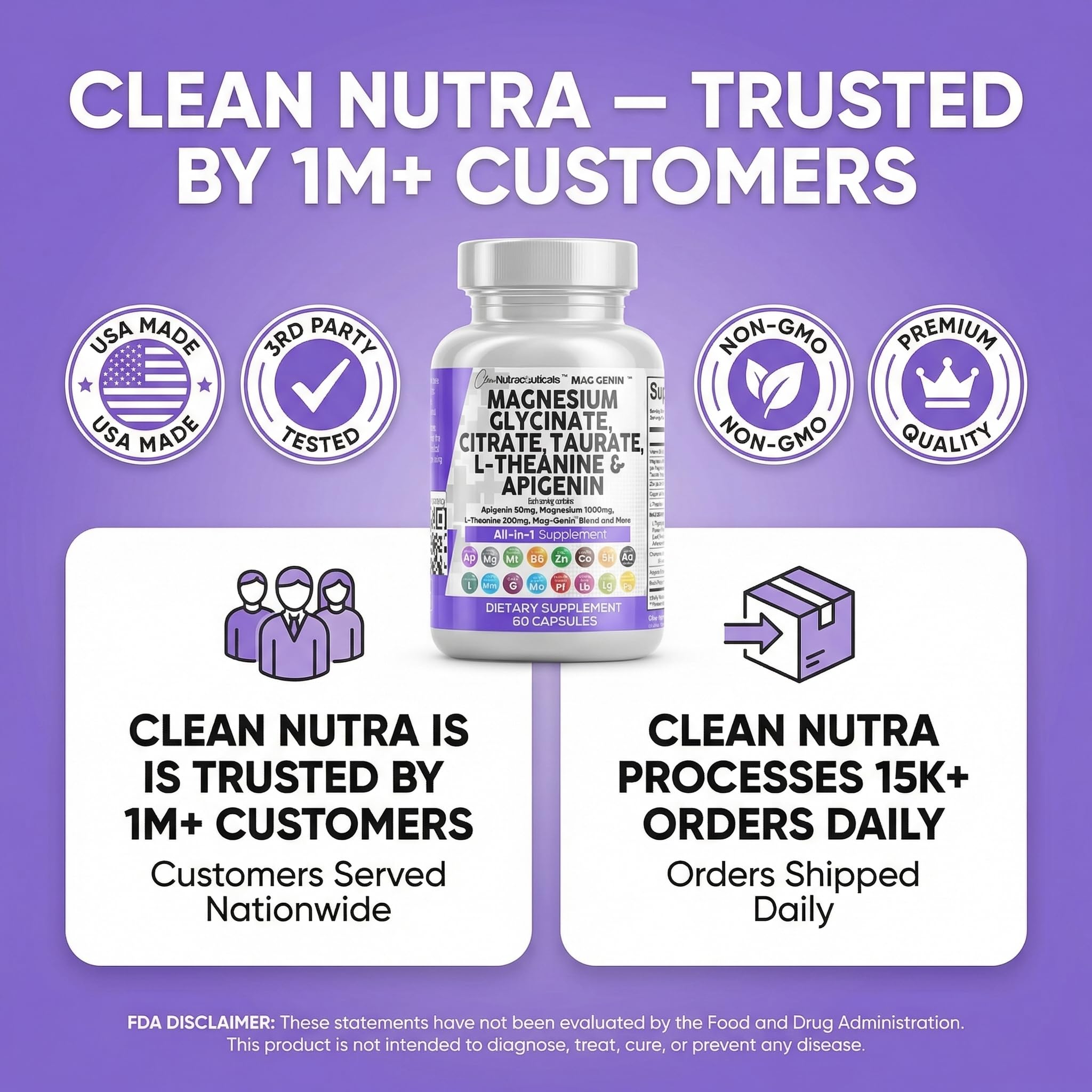 Clean Nutraceuticals cápsula junto a moneda para comparar tamaño y conveniencia