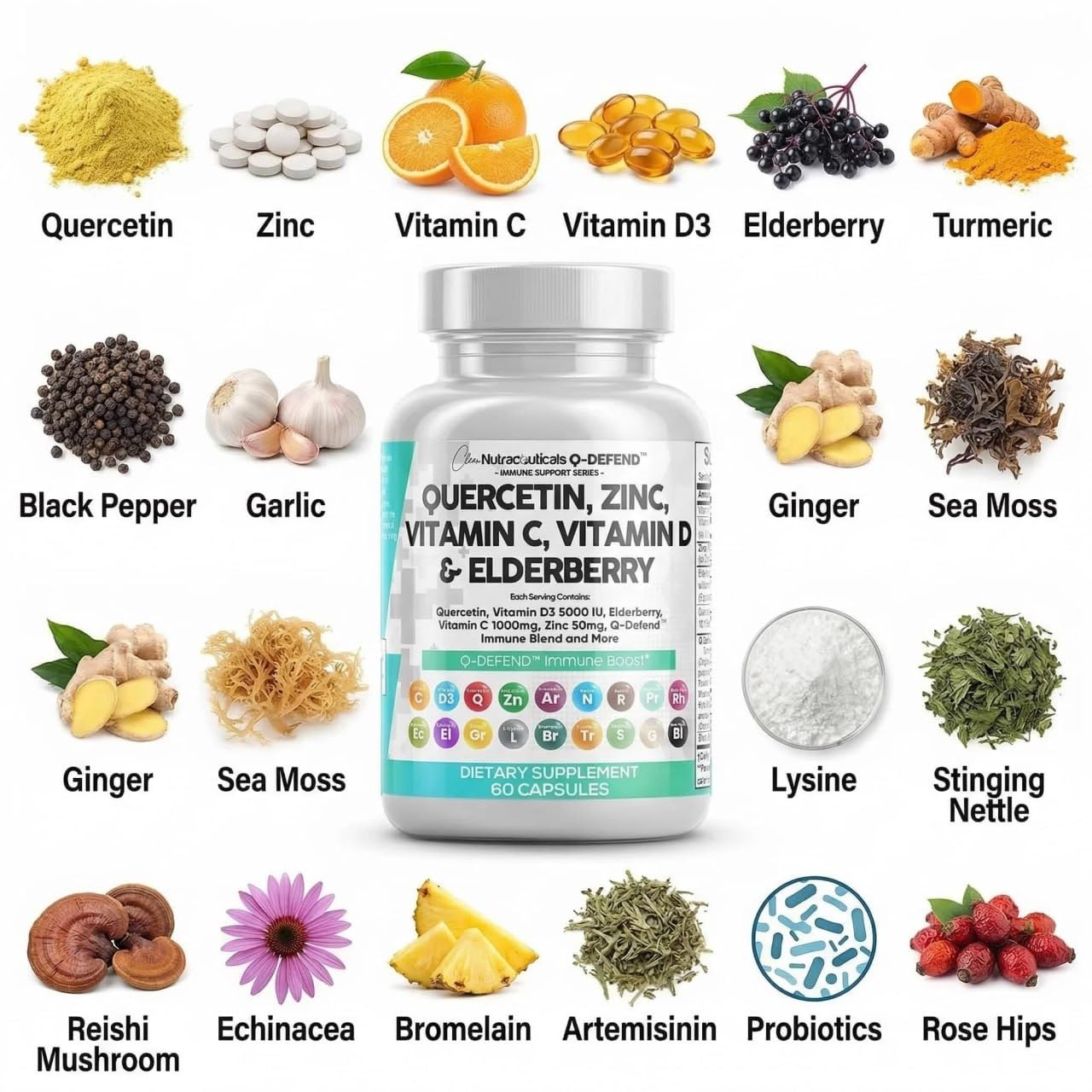 Clean Nutraceuticals textura de cápsula destacando calidad y pureza