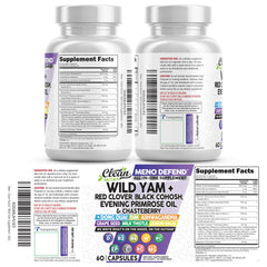 Clean Nutraceuticals rótulo con información nutricional clara
