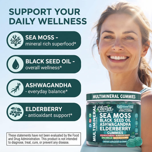 Close-up de textura de gomita Clean Nutraceuticals mostrando consistencia masticable y sabor