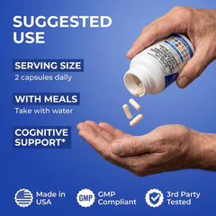 Clean Nutraceuticals tamaño en mano para comparar escala y dosis