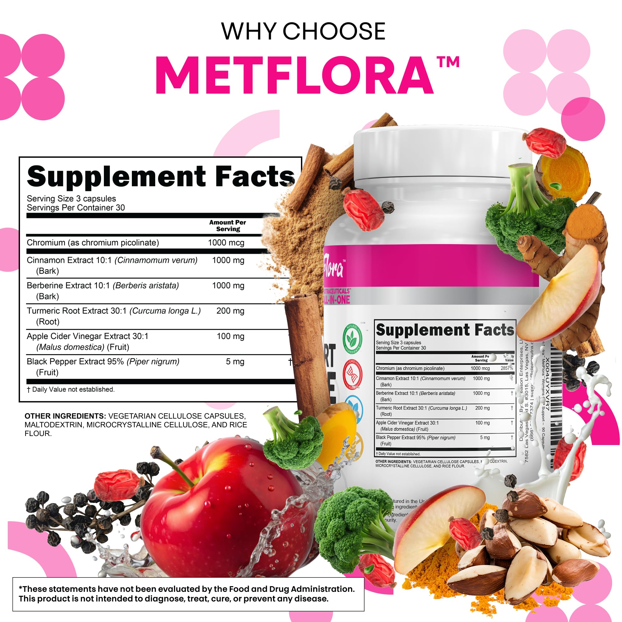 Clean Nutraceuticals frasco junto a una regla para comparar tamaño y dosis