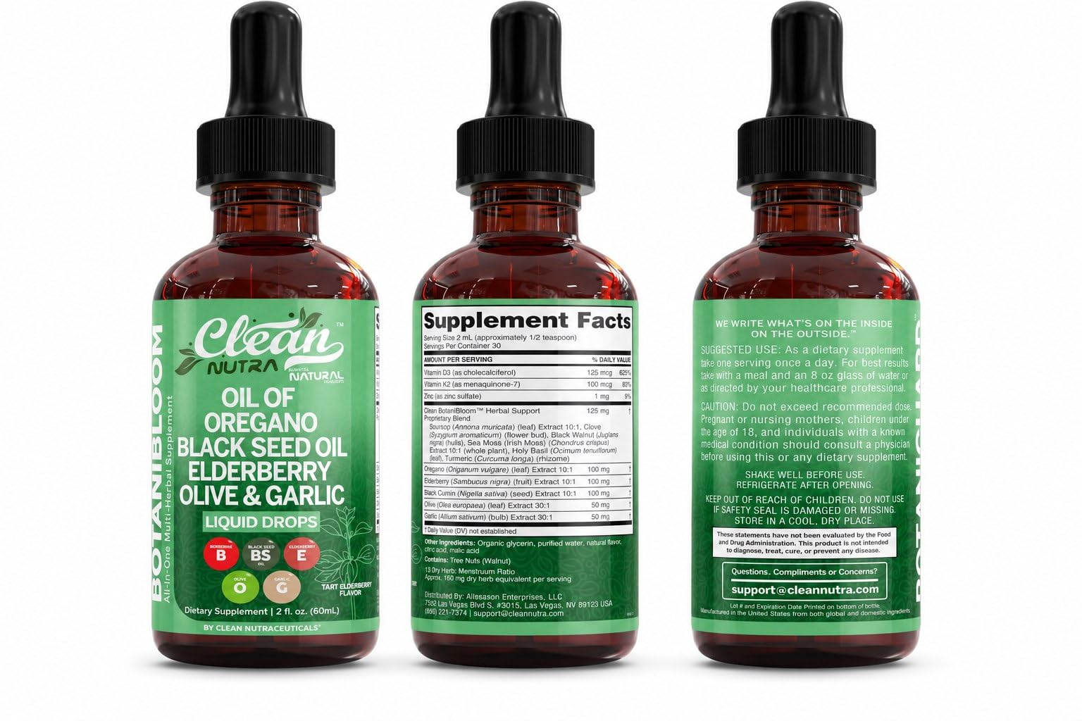 Clean Nutraceuticals frasco en mano para comparar tamaño y portabilidad