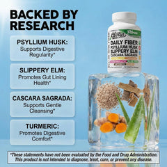 Clean Nutraceuticals detalle del polvo de psyllium que ayuda a regular el tránsito