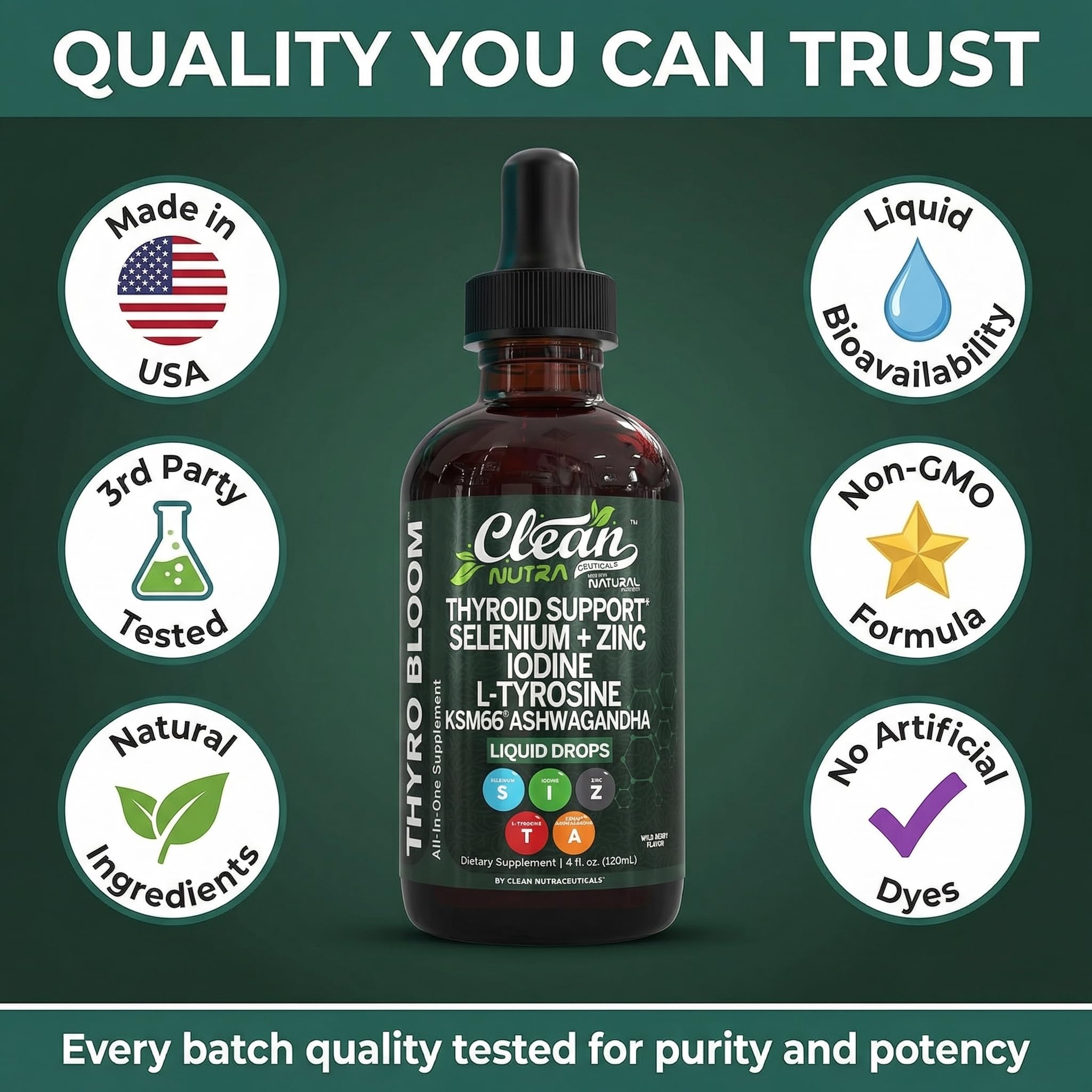 Clean Nutraceuticals algas y hierbas usadas en la fórmula botánica