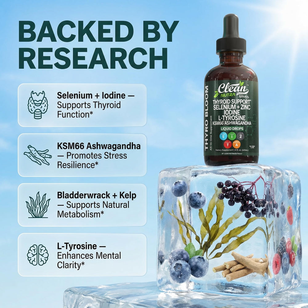 Clean Nutraceuticals gotas en textura líquida para absorción más rápida