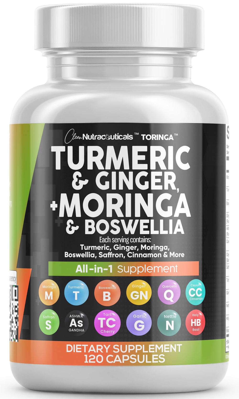 Clean Nutraceuticals frasco del producto mostrando etiqueta clara y lanzamiento