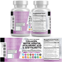 Clean Nutraceuticals frasco junto a toalla y vaso, sugiere uso diario sencillo