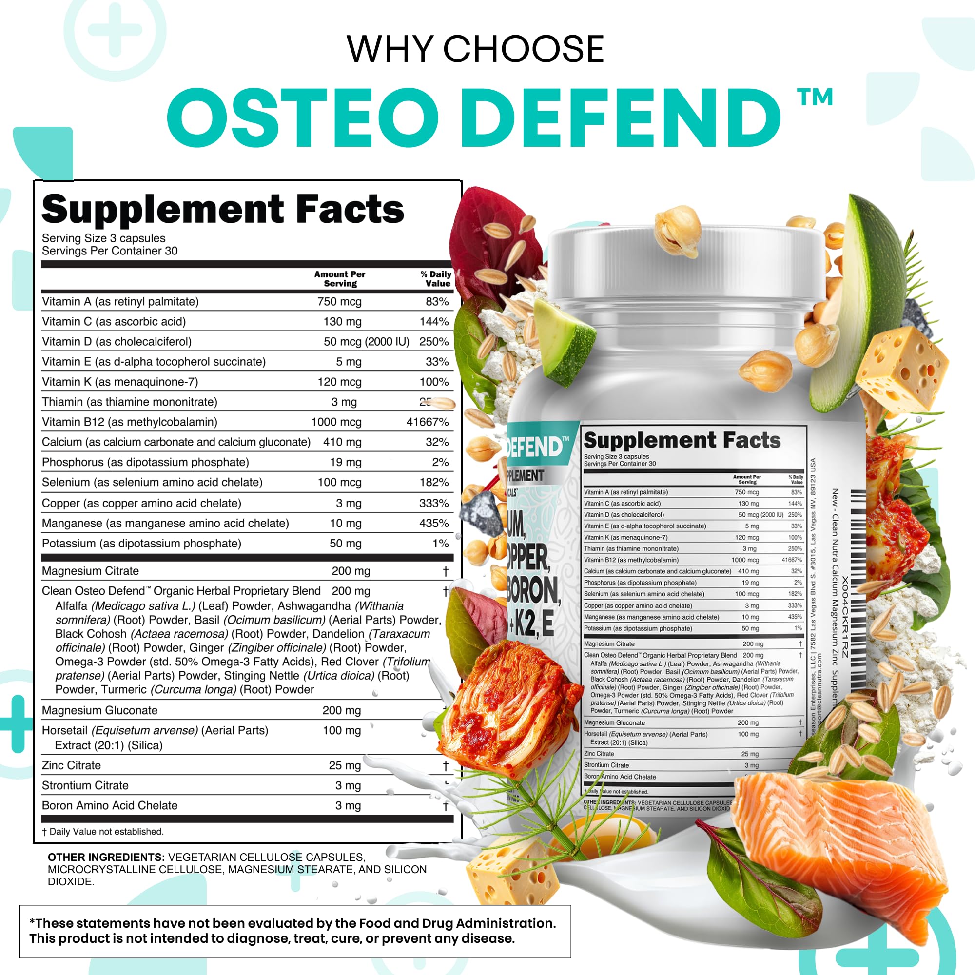 Clean Nutraceuticals bote junto a desayuno para integrar suplemento en rutina