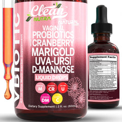 Clean Nutraceuticals botella frontal mostrando etiqueta y beneficio de equilibrio