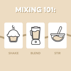 Clean Simple Eats comparación de tamaño, envase para 30 porciones claro