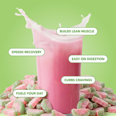 Clean Simple Eats etiqueta nutricional enfocada, muestra contenido de 20 g de proteína