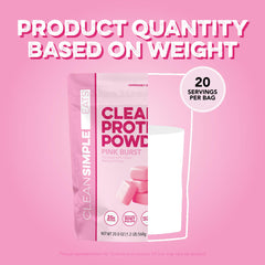 Línea de sabores Clean Simple Eats con Pink Burst destacando variedad