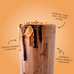 Batido Clean Simple Eats en mesa de desayuno transmitiendo uso cotidiano