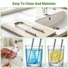 cleanan comparación de tamaño en mano para ver ergonomía y control