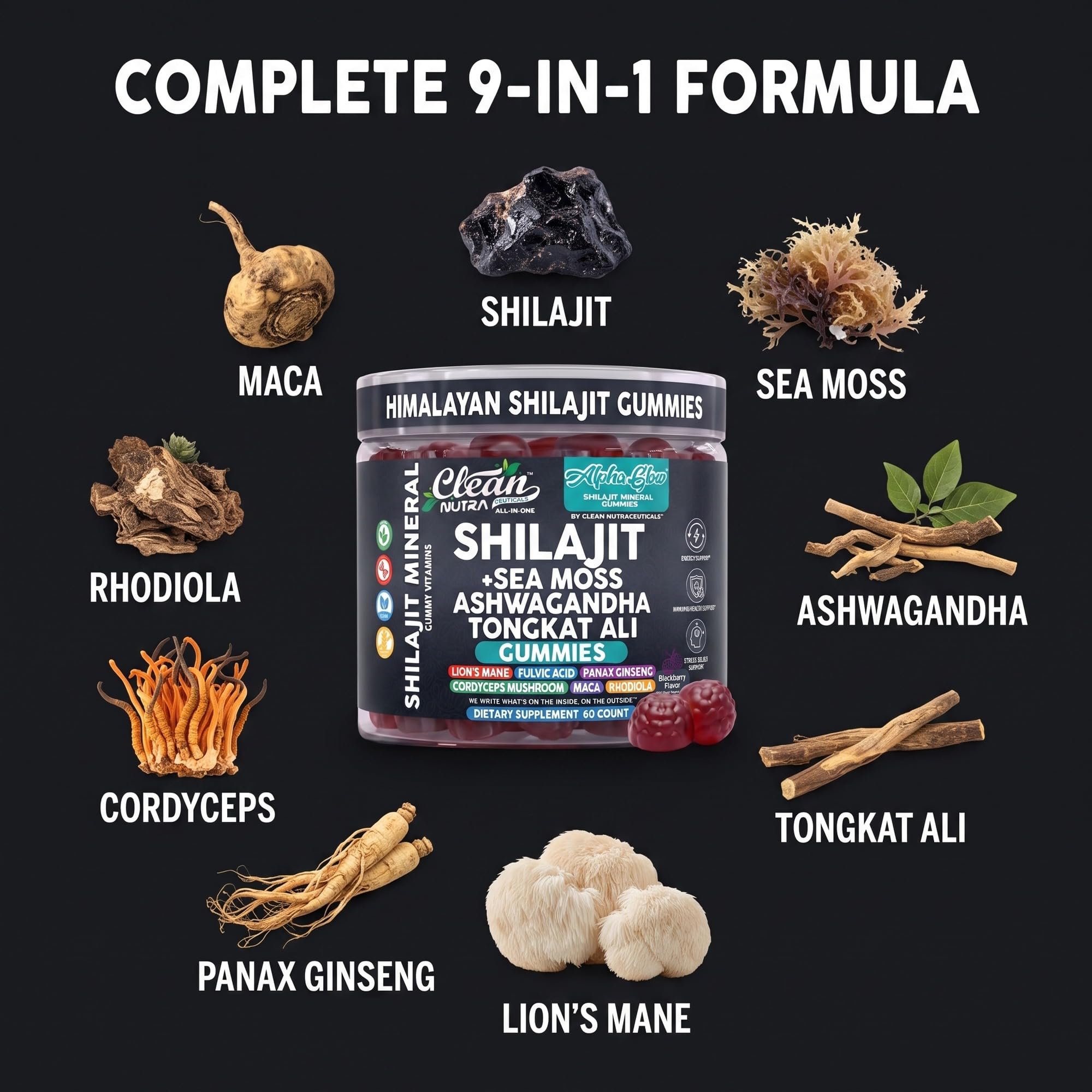 Clean Nutraceuticals persona tomando una gomita, conveniencia diaria