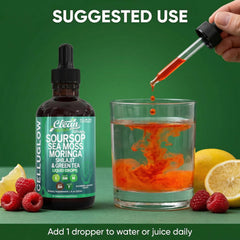 Clean Nutraceuticals sea moss imagen que muestra minerales marinos