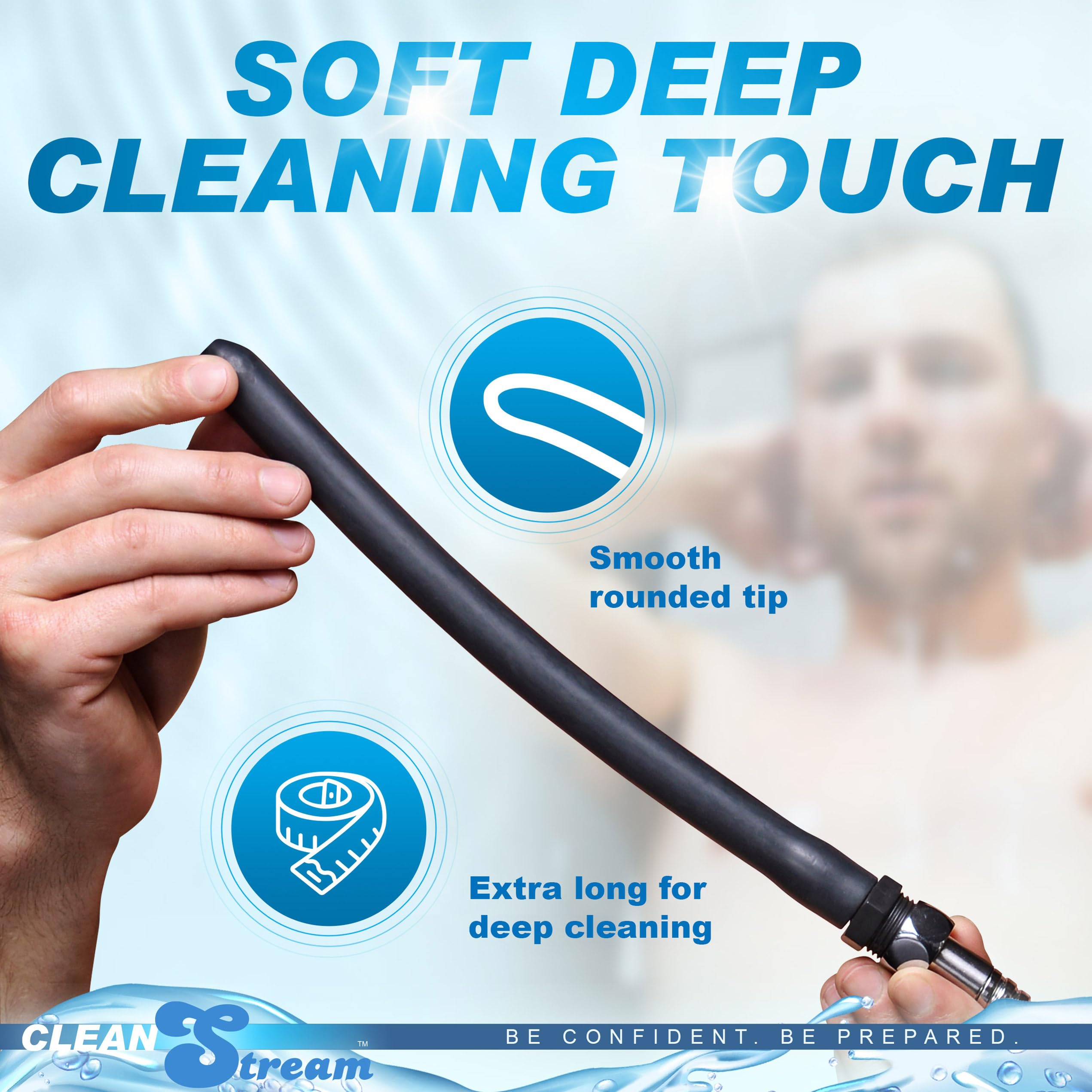 Detalle de la rosca y conexiones CleanStream que aseguran compatibilidad fácil