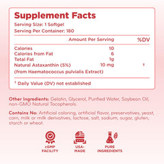 Clear Formulas caja abierta mostrando cápsulas para seis meses