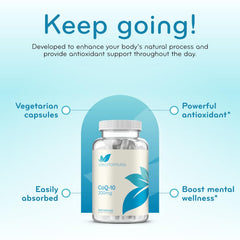 Clear Formulas etiqueta nutricional legible con información de 200 mg