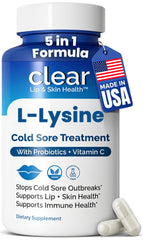 Clear Probiotics frente del empaque mostrando fórmula preventiva