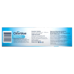 Clearblue contenido del pack con las cuatro pruebas y manual incluidos
