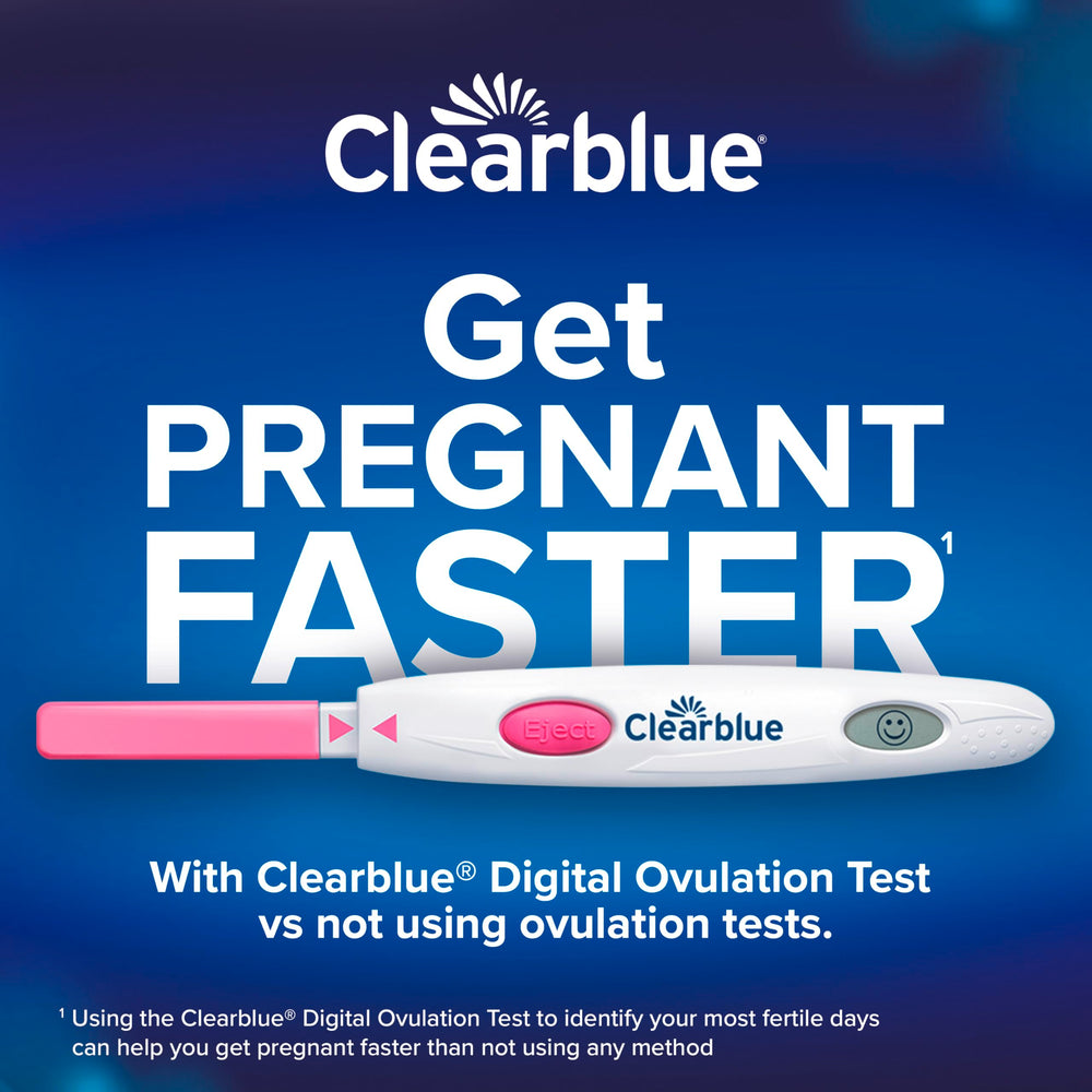 clearblue detalle de la punta absorbente que asegura una toma de muestra sencilla