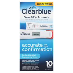 Clearblue instrucciones e insertos incluidos para uso correcto y seguro