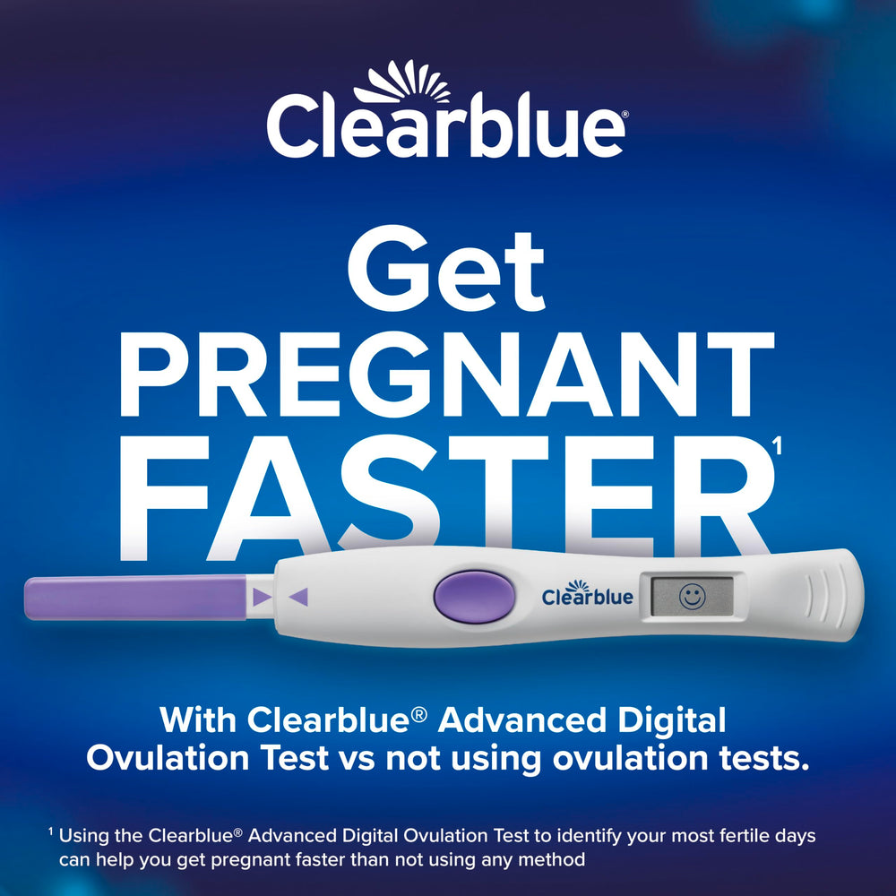 Clearblue prueba en mano demostrando uso cómodo y manejo sencillo