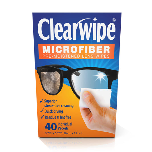 ClearWipe paquete frontal compacto para transporte y limpieza inmediata