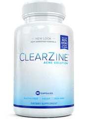 ClearZine frasco frontal muestra marca y beneficio piel más clara