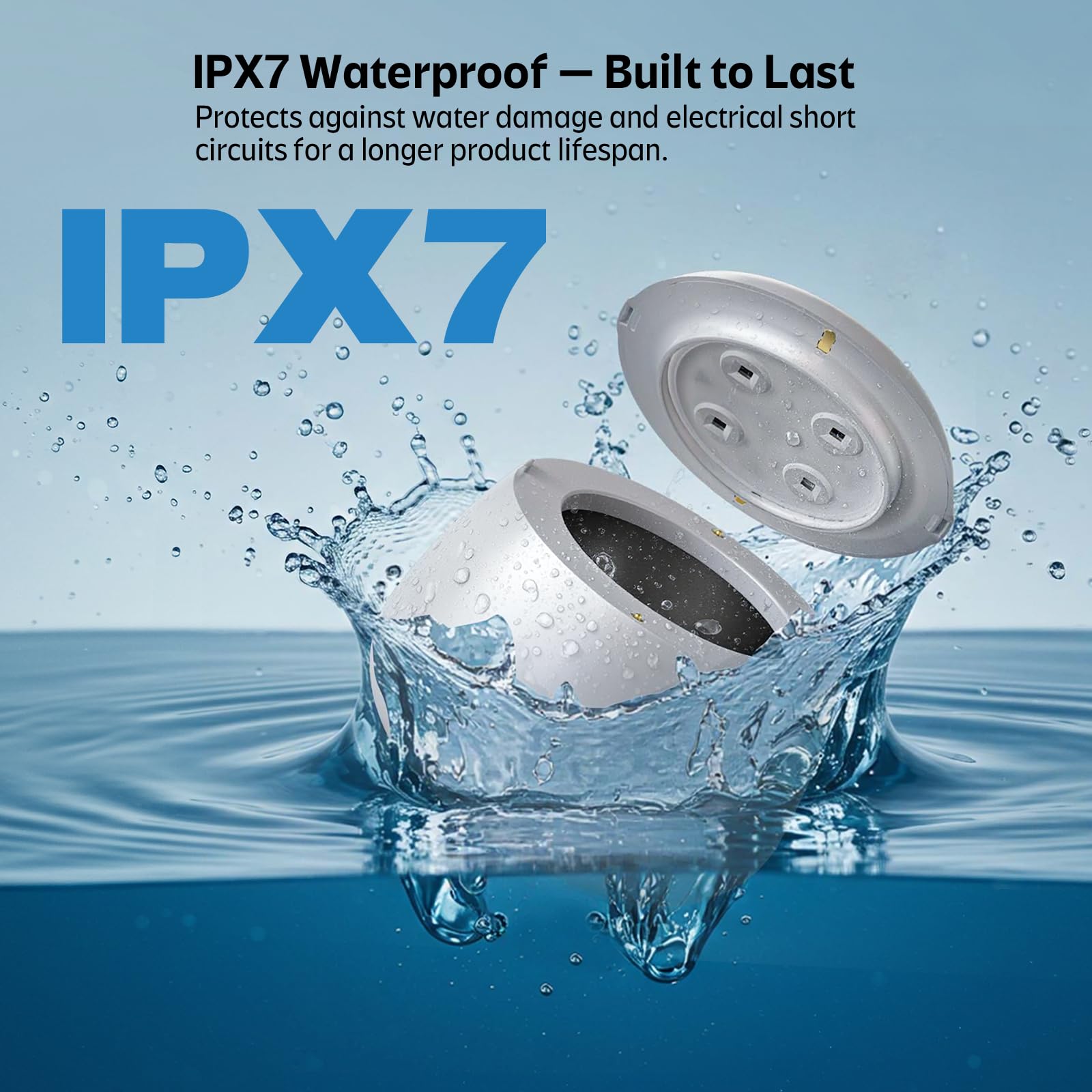 Interior del pod Clelifove 200 ml con relieve para mejor acción ultrasónica