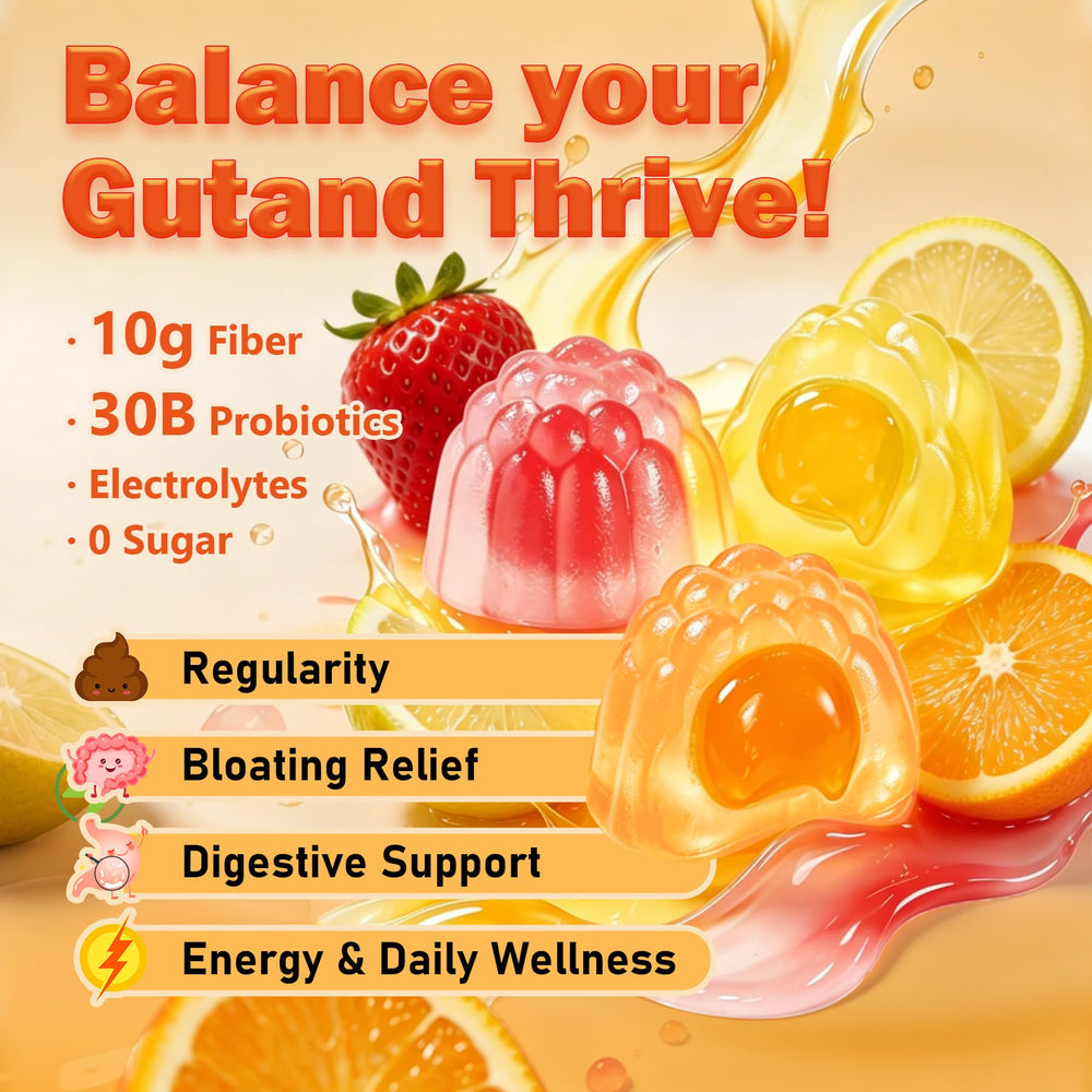 CleverasHealth detalle de textura de las gomitas que facilita masticación