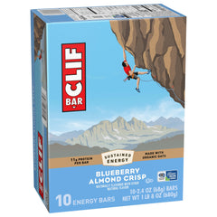 CLIF Bar escena de senderismo que sugiere uso en exteriores activos