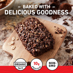 CLIF Bar barrita abierta visualiza miga y sabor chocolate