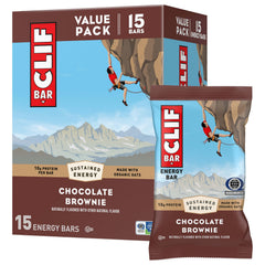 CLIF Bar frente del empaque muestra sabor y conveniencia