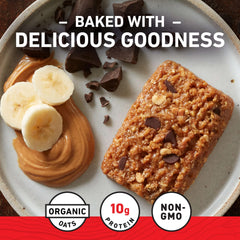 CLIF Bar trozos de chocolate oscuro en primer plano mejoran sabor y energía