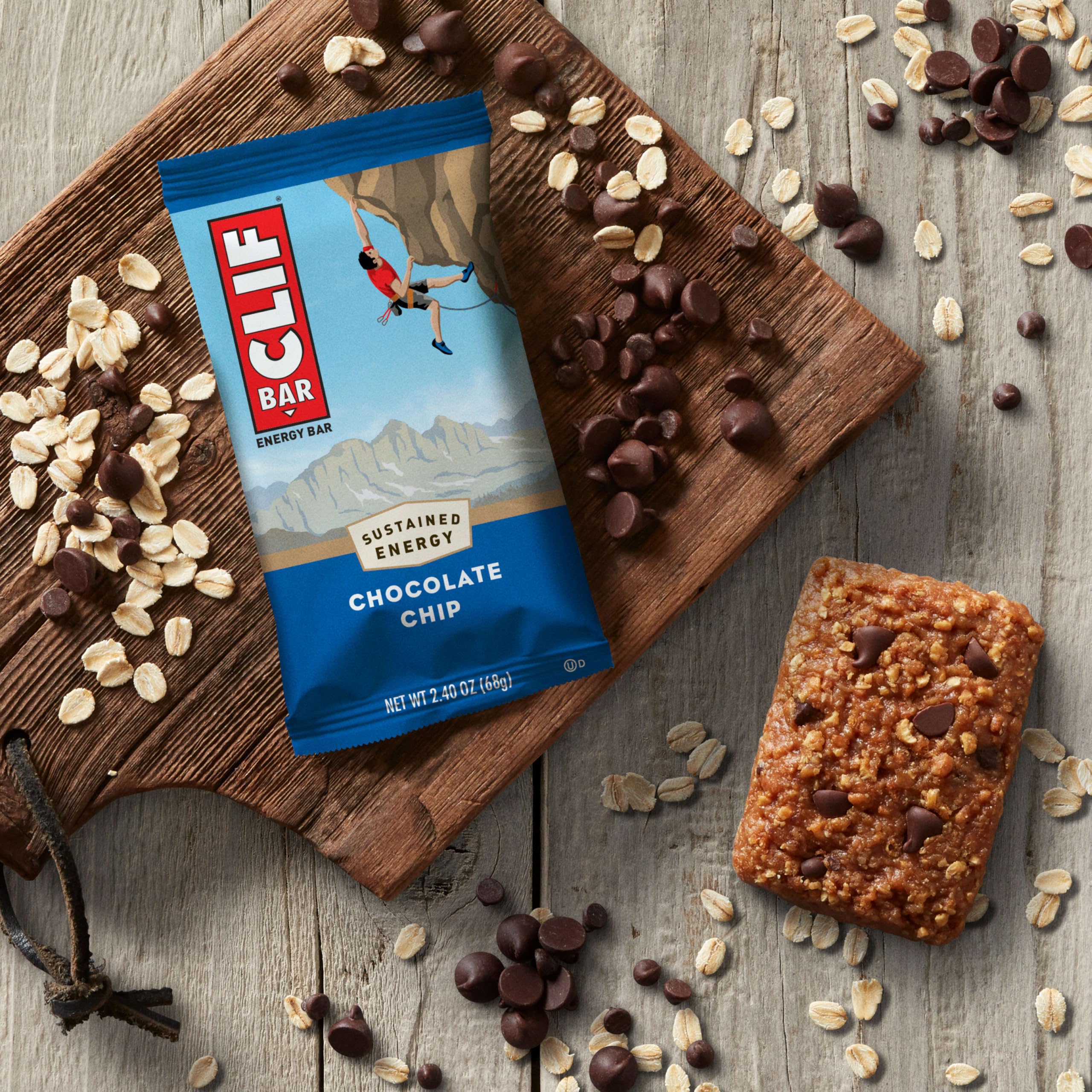 CLIF Bar etiqueta con ingredientes, transparencia y origen vegetal