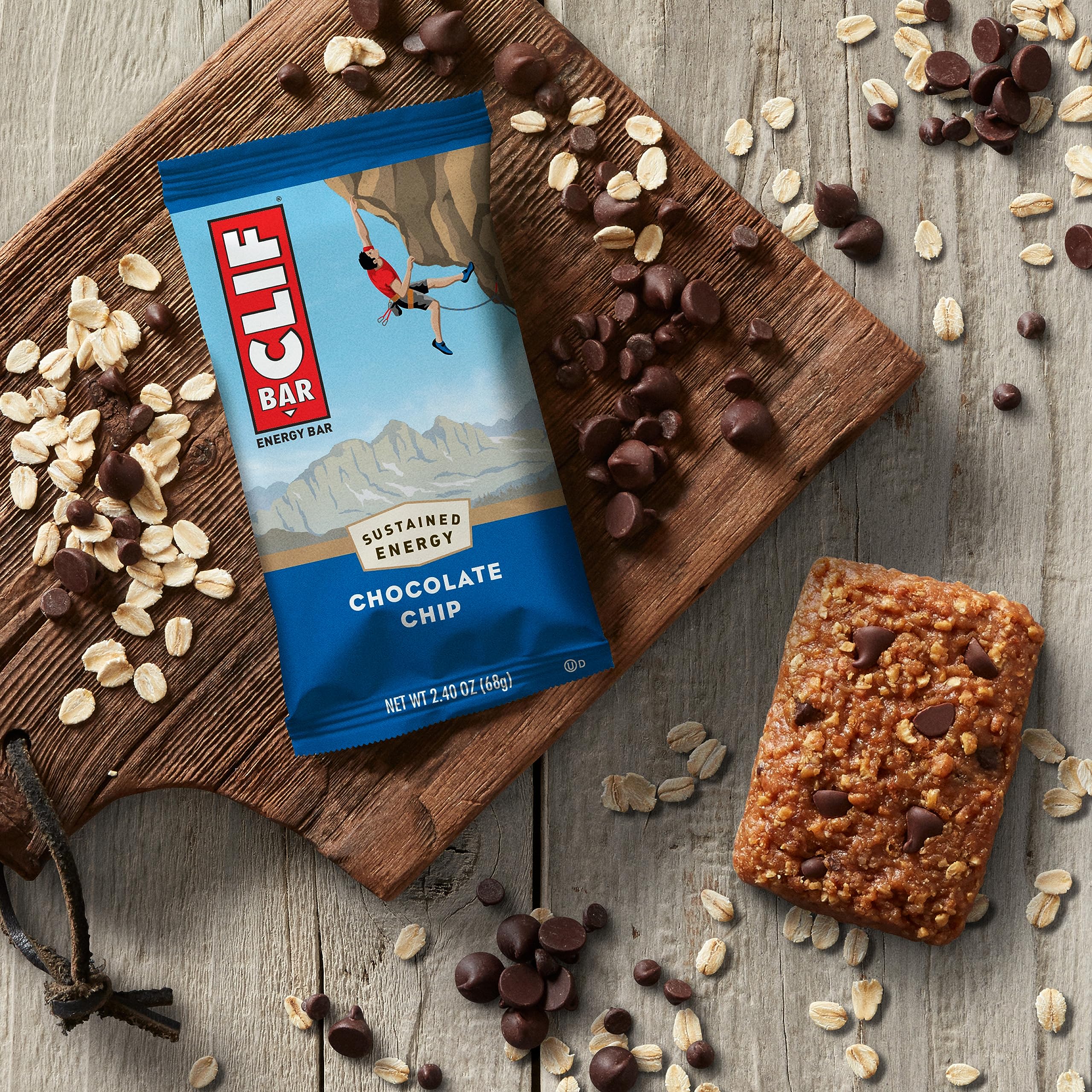 CLIF Bar en sendero natural listos para excursión y reabastecimiento