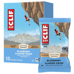 CLIF Bar frente del empaque que muestra sabor y beneficios energéticos