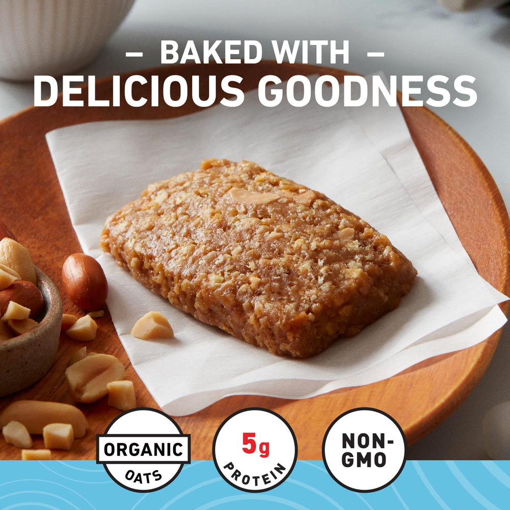 CLIF Bar ingredientes avena orgánica y mantequilla de cacahuete natural