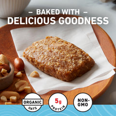 CLIF Bar ingredientes avena orgánica y mantequilla de cacahuete natural