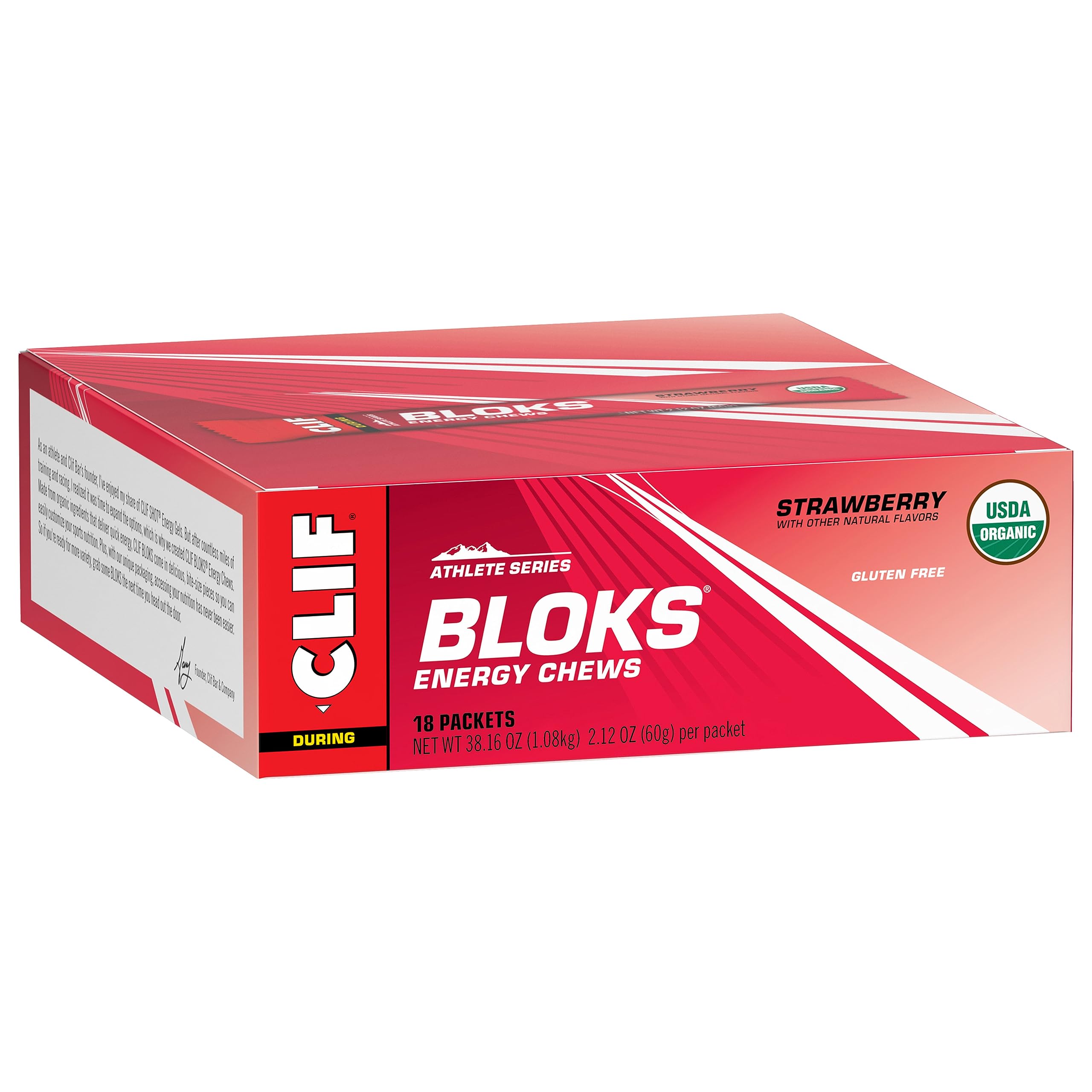 CLIF Bar ambiente outdoor con CLIF BLOKS, ideal para aventuras y resistencia