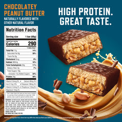 CLIF BUILDERS barrita sin envolver sobre superficie, lista para consumir y llevar