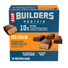 CLIF Bar empaque frontal mostrando sabor y beneficios