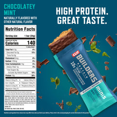 Clif Builders primer plano textura crujiente que destaca sabor y masticabilidad