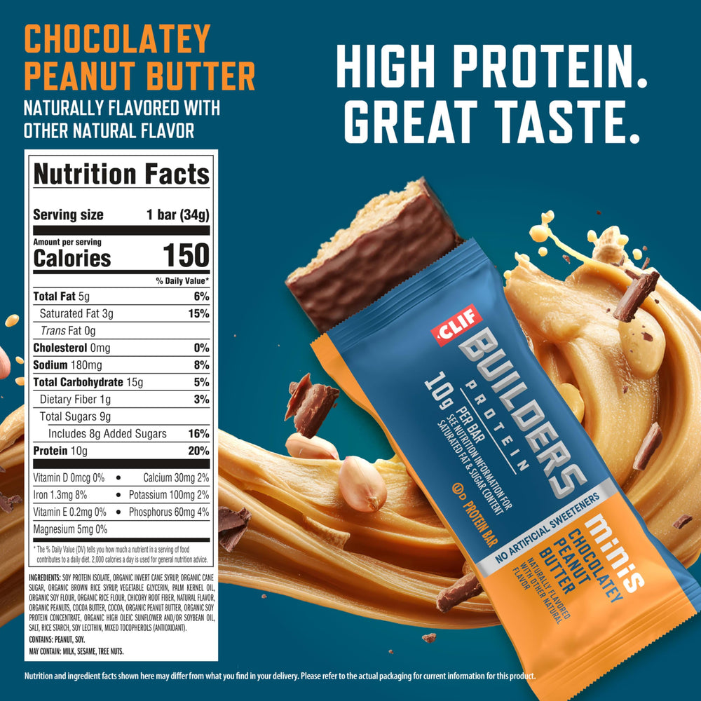 CLIF Bar detalle textura crujiente que aporta placer al comer